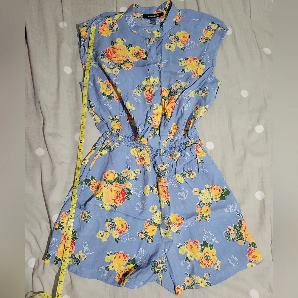 Modcloth Tennessee Rose Romper